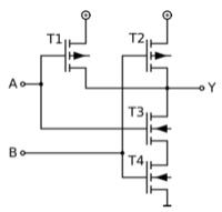 cmos與非門電路