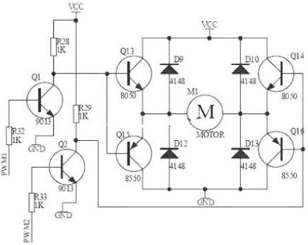 mos管h橋驅(qū)動(dòng)電路圖