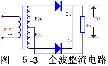 電子電路圖，整流二極管的作用,整流電路