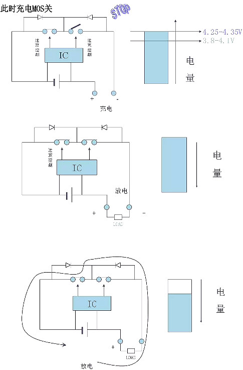 電池保護(hù)板原理圖