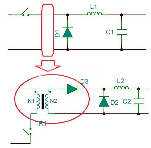 開(kāi)關(guān)電源拓?fù)溲葸M(jìn)