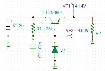 三極管穩(wěn)壓電路