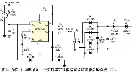 驅動LED的CFL整流器IC