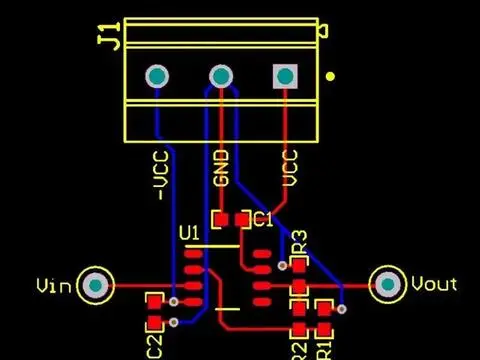 布設(shè)運(yùn)算放大器PCB