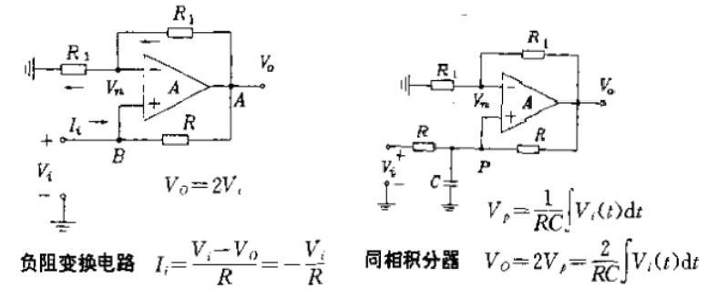 運(yùn)算放大器計(jì)算公式