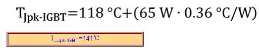 IGBT熱計(jì)算