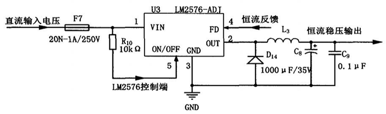 LM2576 AD8217