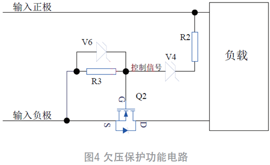 過(guò)欠壓、防反接電路