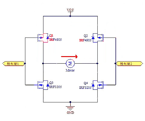 場效應(yīng)管 電機驅(qū)動