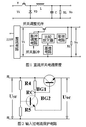 直流開(kāi)關(guān)電源 保護(hù)電路