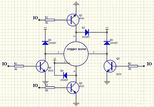 步進(jìn)電機(jī)驅(qū)動電路