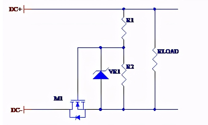 NMOS場效應(yīng)管 PMOS場效應(yīng)管防反保護