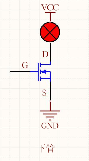 NMOS管 PMOS管 開關控制電路