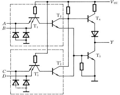 數(shù)字電路cmos型 ttl型門電路