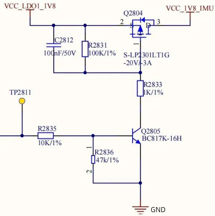 三極管MOS管開(kāi)關(guān)控制電路