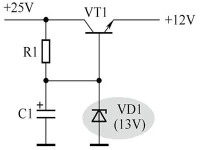 穩(wěn)壓二極管應(yīng)用電路