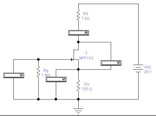 結(jié)型場(chǎng)效應(yīng)管JFET偏置電路介紹